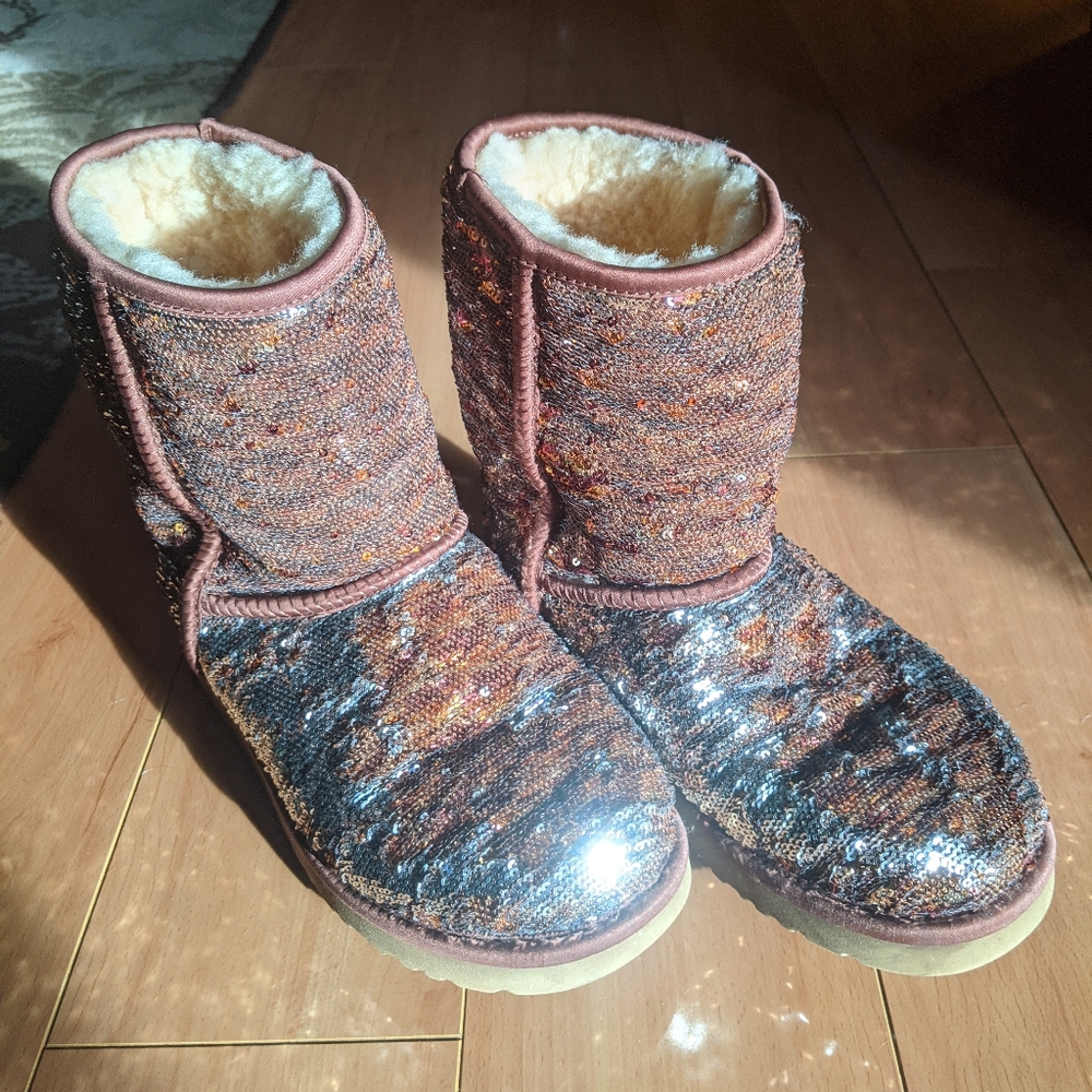 UGG sequin boots